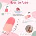 TaShow Ice Roller & Gua Sha Set - Silicone Facial Ice Cube for Brightened Skin & Shrink Pores (Pink) - Women s Face Massage Tool - Buy Online on GoSupps.com
