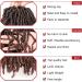 Xtrend 6 Packs 12 Inch Pre-Looped Nu Faux Locs Crochet Braids Hair Extensions for Short Distressed Butterfly Locs Ombre Synthetic Braiding Hair Wavy Gpysy Soft Locs Crochet Hair 18strands/pack 1B/30# 12 Inch (Pack of 6) T30# - Buy Online on GoSupps.com