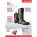 Dunlop D76093308 Purfort+ Lightweight Boots - Men Size 8/Women Size 10 - Dark Green | Premium Insole for Foot Fatigue Relief and Ease of Movement - Buy Online on GoSupps.com
