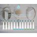 Pursonic Whitening USB Rechargeable Sonic Toothbrush - 12 Brush Heads 38 000 Strokes/Min 3 Modes 2 Min Timer - Mint Green - Buy Online on GoSupps.com