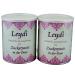 2x 1000g Leydi sugar paste in a can - refill set for sugaring and hair removal at home