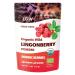 Poudre d airelles rouges sauvages biologiques LOOV 113 g 100% baies enti res lyophilis es sans sucre ajout r colt es l tat sauvage dans les for ts d Europe du Nord