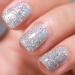 DMQ Glitter Nail Polish Silver Sequins Flash Shinny Nail Varnish - Quick Drying & Long Lasting Nail Polish Gel - No Need Baking Nail Gel for Women Girls DIY Nail Art at Home - Buy Online on GoSupps.com
