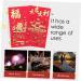 Warmhm 30pcs Red Packet Money Bag Cute Envelopes Red Money Pocket Red Envelopes New Year Envelope Chinese Red Envelope Festival Red Envelope New Year Gift Paper Dragon Pattern China Red 2 179CM - Buy Online on GoSupps.com