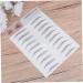Housoutil 2pcs 3d Eyebrow Stickers Eye Brow Shaping Kit Brow Shaper Makeup Eyebrow Transfer Makeup Tools Hair - Buy Online on GoSupps.com