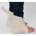 Natural Sheepskin Heel Protectors - Set of 2 | Medical Grade Heel Guards for Pressure Relief | Adjustable Straps | Cornsilk Color - Buy Online on GoSupps.com
