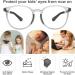 Buy FEISEDY Kids Blue Light Blocking Glasses - Flexible Anti-Glare TPEE for Boys & Girls (Ages 3-13) - Clear Grey 47mm - Buy Online on GoSupps.com