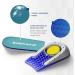 Height Increase Insoles for Men & Women | Bukihome Heel Lift Pads for Pain Relief & Height Boosters - Leg Length Discrepancy Solution - Buy Online on GoSupps.com