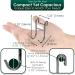 Starich Shower Caddy Hooks & Razor Holders - Durable Shower Hooks for Luffa & Razors - Silver 2 Open Design - Buy Online on GoSupps.com