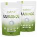 Nutri + Nutri + EAA Natural High Dosed Natural Powder - Instant Neutral EAA No Sweeteners Additives & Artificial Flavour - Vegan Essential Aminos 1000g