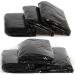 Black Thickened Disposable Large Plastic Garbage Bag Hotel Kitchen Property Business Oversized Garbage Bag Black 60 width * 80 high * 5.5 silk thick - Buy Online on GoSupps.com
