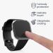 kwmobile Fitbit Versa 2 Case Set - 2 Pack Smart Watch/Fitness Tracker Covers, Black/Transparent - Buy Online on GoSupps.com