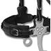 WALDHAUSEN X-Line Hackamore Bridle - Black Warmblood Full | Premium Equestrian Gear | International Shipping - Buy Online on GoSupps.com