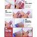 Cured Gel Nail Strips - Long-Lasting Waterproof Nail Wraps in Orange and Red - Includes Cuticle Stick, Nail File, and Wipes - UV/LED Lamp Required - Buy Online on GoSupps.com