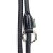 Leitengr n Dog Leash Derby | 2m Adjustable Nylon Leash for Medium to Large Dogs | Classic Black Dark Dove | Durable & Flexible Design - Buy Online on GoSupps.com