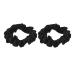 Navaris Silk Hair Scrunchies - 2-Pack Hair Ties & Bands for Ponytails & Braids - Best Hair Accessories for Women - Buy Online on GoSupps.com