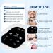 foreverLily 7 Color LED Face Light Therapy Mask PDT Portable Photon Therapy Mask Skin Rejuvenation LED Mask Skin Tightening Facial Mask for Blackhead Spot Redness Wrinkle Anti-aging - Buy Online on GoSupps.com