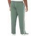 adidas Men's Essentials Fleece Open Hem 3-Stripes Pants in Medium Green Oxide/Linen Green - Buy Online on GoSupps.com