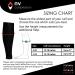 NV Compression Race & Recover Footless Calf Sleeves - Optimal Support for Running Cycling Gym - Black/Gray L-XL - Buy Online on GoSupps.com