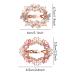 inSowni 4 Pack Gold Glitter Gems Rhinestone Butterfly Barrettes for Women Girls - Buy Online on GoSupps.com
