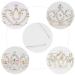 4pcs AB Rhinestone Silver Princess Crowns Set for Girls - Small Tiara for Birthday, Halloween & Christmas - Buy Online on GoSupps.com