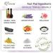 Prescia Foot Pads - 2-in-1 Deep Cleansing & Bamboo Vinegar Aromatic Herbs - Natural Sleep & Skin Health Support - Stress Relief - 20 Pack - Buy Online on GoSupps.com