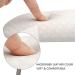 Nail Pillow Hand Rest - Microfiber Leather Armrest Cushion for Manicure Nail Art - White - Buy Online on GoSupps.com