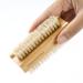 GREENTH PRO 100% Boar Bristle Nail Brush Set - 3PCS Wooden Nail Scrub Brush for Toes and Nails Cleaning - Buy Online on GoSupps.com