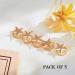 Yean Star Hair Clips Gold Hair Pins 5 Packs - Stylish Headpieces for Women and Girls - Buy Online on GoSupps.com