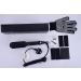CkeyiN Hair Crimper Professional Crimping Iron/Straightener with Heat Resistant Glove - Adjustable Temperature, Dual Voltage, 4 Ceramic Plates (Black) - Buy Online on GoSupps.com