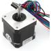 5Pcs Nema 17 Stepper Motor 40mm 64oz-in 45Ncm 1.7A 1.8 degree 2 phase with 1M 4-pin Cable & Connector Bipolar 42 stepping motor for 3D Printer Hobby CNC Router Machine 17HS4401J - Buy Online on GoSupps.com