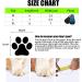 Jodsen Dog Boots Set of 4 Waterproof Dog Shoes with Reflective Straps Anti-Slip Sole Outdoor Paw Protectors Dog Shoes for Small Medium Dogs Autumn Winter Blue (XL) - Buy Online on GoSupps.com