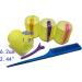 Kamay's 12PCS 48mm 1-1/2" Hair Rollers Curlers Rollers With 12 Duckbill Sectioning Clips 1 Comb Used for Hair Styling Self Grip Rollers 48mm Clips Comb Set - Buy Online on GoSupps.com