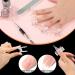 Double Nail Forms Set - 132 Pieces with Dual-Ended Polygel Brush & Nail Clips | UV Acrylic Nail Tools for Perfect Manicure - Buy Online on GoSupps.com