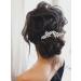 Venusvi Bride Wedding Crystal Hair Pins - Pack of 2, Silver Rhinestone Bridal Hair Accessories for Women and Girls - Buy Online on GoSupps.com