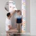 MHJY Kids Growth Chart - Wooden Ruler Height Measure Wall Chart 7.9'' x 79'' Canvas Hanging Decor for Baby Girls Boys - Nursery & Toddler Bedroom Decoration with Happy Elephant Design - Buy Online on GoSupps.com