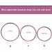 BetterSense 2lb Weighted Hoola Hoop for Adults - Detachable 8 Section Pink Hula Hoop - Exercise and Fitness Essential - Buy Online on GoSupps.com