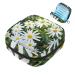Menstruation pad bag with zipper women's napkin bag tampons collecting bags for women and girls (daisy chamomile field blossom)