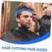 Ipetboom Headbands for Men Silicone Molds Head Band Silicone Fade Guide Band for Shaping Silicone Strap for Shaping Neckline Shaving Template Guide Silica Gel Man Scissors Hair 68x4.4cm Blue - Buy Online on GoSupps.com