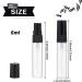 Benecreat 30pcs 5ml Mini Spray Bottles - Transparent Glass Atomizers with Black Pump Lid for Perfume Liquids and Cosmetics - Ideal Travel Size - Buy Online on GoSupps.com