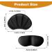 4 Pairs Heel Cushion Pads Mesh Adhesive Heel Grips Inserts for Boots Loose Shoes Too Big Reusable Heel Guards Liners for Women Men Anti Blister Shoe Liners Heel Protectors Improve Shoe Fit Black&nude - Buy Online on GoSupps.com