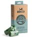 Beco Strong & Large Poop Bags - 270 Bags (18 Rolls of 15) - Mint Scented - Dispenser Compatible Dog Poo Bags 15 Count (Pack of 18)