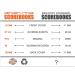 Softball Scorebook with Rules & Scoring | Heavy Duty for Youth & Adult Players - Buy Online on GoSupps.com