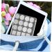 Palette M tallique pour Fard Paupi res Vide 2 Pi ces 24 Godets Magn tiques Noir Rangement Maquillage DIY - Buy Online on GoSupps.com
