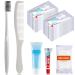 48 Sets Basic Toiletry Kits - Bulk Personal Hygiene Kits for Travel Charity and Hotels | Essentials for Men & Women - Disposable Toothbrush Toothpaste Shampoo Soap - Buy Online on GoSupps.com