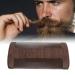 Beard Comb - Professional Black Sandalwood Double-Sided Fine Teeth Lice Removal Grooming Tool for Men | International Shipping Available - Buy Online on GoSupps.com