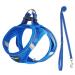 UVTQSSP Dog Harness Small Dogs with Leash Padded Puppy Harness Dog Harness Dog Harness Small Dark Blue MM Dark Blue