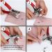 10L0L 3/8 Inch Open-Ring Cap Gripper Grip Prong Stainless Steel Snaps No-Sew Button Fasteners Studs  Fastener Pliers (Snaps Pliers and 100-piece Snaps) - Buy Online on GoSupps.com