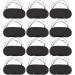 Blindfold Sleep Masks Set of 50 with Earplugs - Team Building Games Party Eye Shade Cover for Women Men Kids - Adjustable Strap and Nose Pad - 4 Layers Black - Buy Online on GoSupps.com