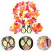 GALPADA 1 Set Pineapple Sunglasses and Hawaiian Leis Set Luau Flower Leis Necklace Headbands and Wristbands for Tropical Hawaiian Beach Party Decorations Birthday Party Favors - Buy Online on GoSupps.com